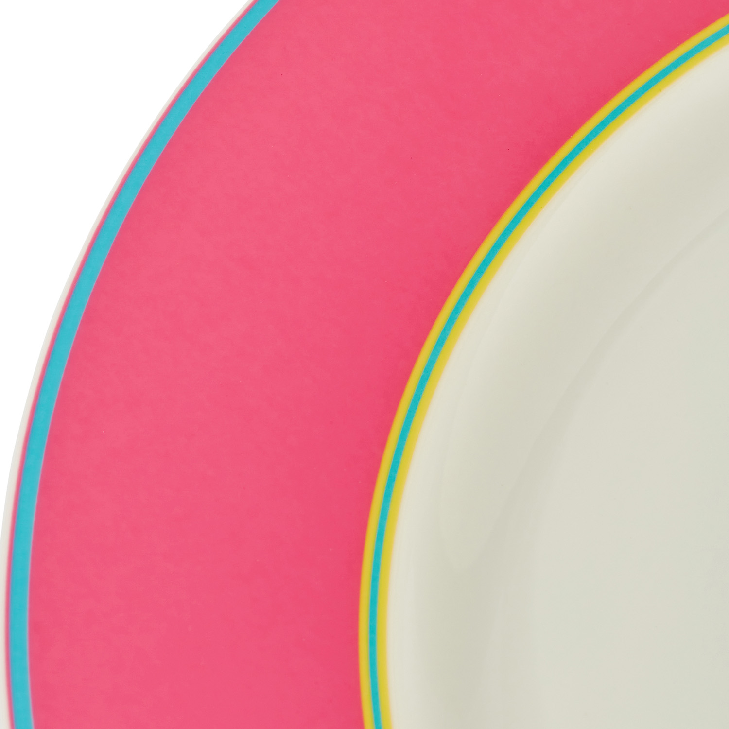 Kit Kemp Calypso Pink Dinner Plate image number null